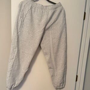 lululemon athletica Light Gray Jogger Sweatpants - scuba sweatpants joggers